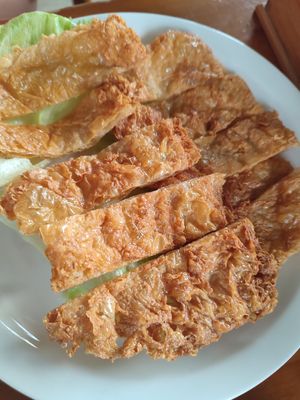 Veg duck at Pure Minded Vegetarian Cafe - Taman Daya 静思素食坊 in Johor Bahru