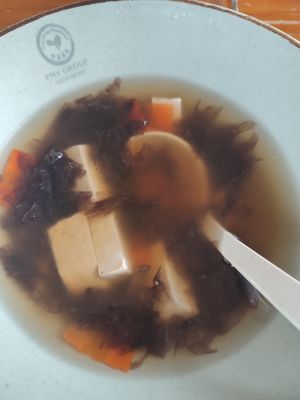 Seaweed soup at Pure Minded Vegetarian Cafe - Taman Daya 静思素食坊 in Johor Bahru