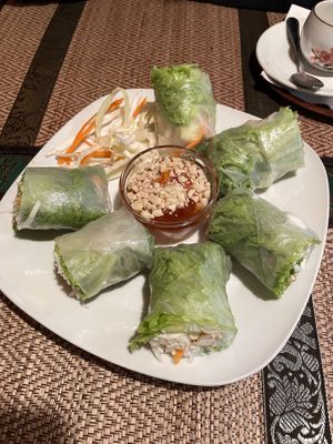 Sommerrollen  at Isaan Thai in Graz