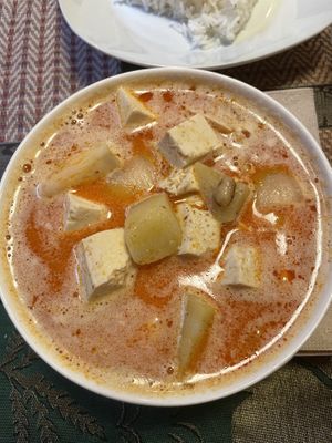 Massaman Curry mit Tofu  at Isaan Thai in Graz