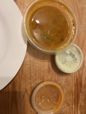 Sambar and chutneys 😄  at Taste of Chennai Glasgow in Glasgow