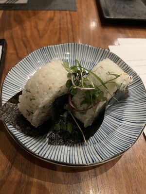 Onigiri  at Izanami in Santa Fe
