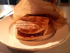 Panini im Dönerstyle at KOSMOS - temporarily closed in Saarbrucken