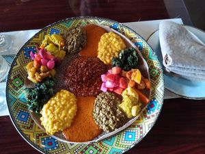  at Agelgil Ethiopian Restaurant in Seattle