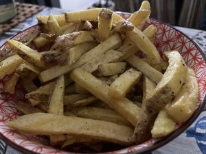 French fries  at KATZE in Barcelona