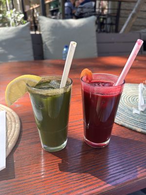 Fresh Juices   at The Village Garden in Windhoek