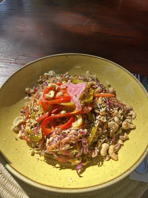 Vegan salad  at The Village Garden in Windhoek