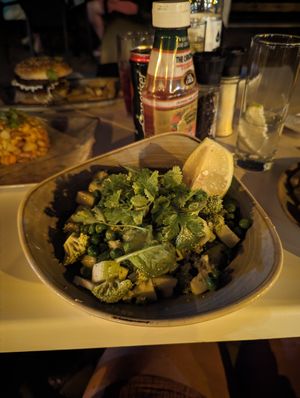 Green Godess Salad at Tindlovu Restaurant - Letaba Rest Camp in Mpumalanga