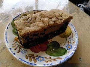 Brownie + cookie = brookie (November 2023) at Lilys of Truro Cafe in Truro