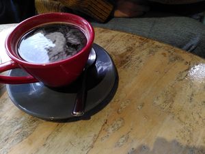 Decaf americano (November 2023) at Lilys of Truro Cafe in Truro