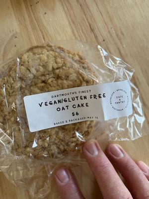 Vegan/Gluten-Free Oat Cake at Cafe Goodluck in Dartmouth