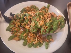 Hispi cabbage at Renato's in Bristol