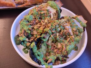 Hispi cabbage at Renato's in Bristol