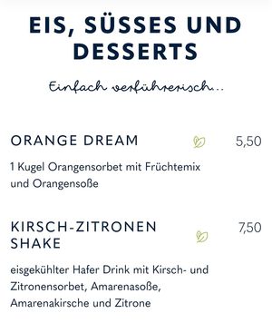 Dessert  at ALEX in Chemnitz