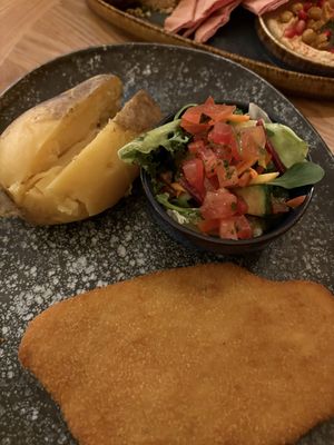 Vegan schnitzel 🤍🌱  at ALEX in Chemnitz