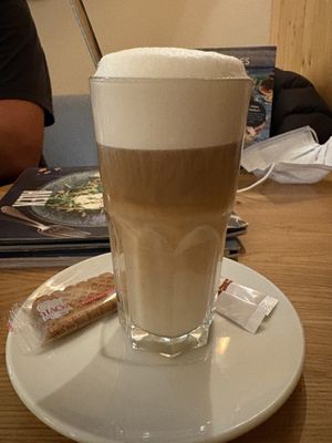 Oat milk macchiato 🤍🌱  at ALEX in Chemnitz