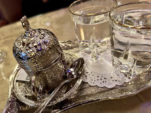 coffee set at Domino in Bern