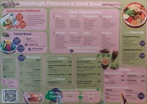 Menu at TREEHOUSE - Airside in Kowloon