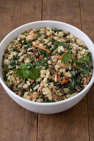 Vegan Grain Salad, Vegan at Gypsy Moon Market in Celebration