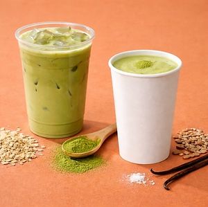 Match Oat Drink (you can add coffee) Vegan at Gypsy Moon Market in Celebration