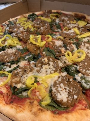 😛 at Moon River Pizza in Jacksonville