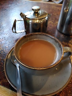 Cup of tea (February 2024) at Pennau Craft & Coffee Shop in Aberystwyth