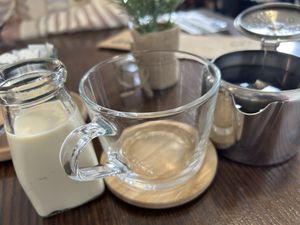 Breakfast tea   at The Station Coffee + Kitchen in Stokesley