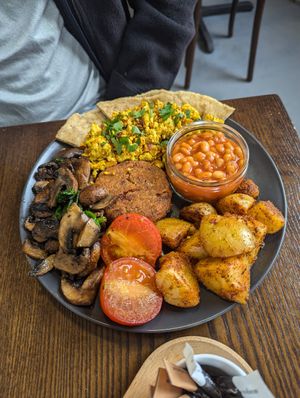 Big breakfast at The Station Coffee + Kitchen in Stokesley