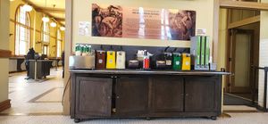  at Ellis Island Cafe in New York City