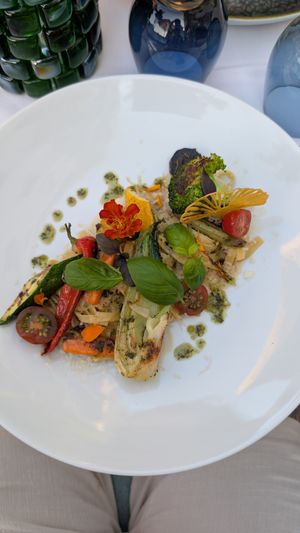 Homemade Tagliatelle in herb butter (Veggy) at Tioman in Gyor