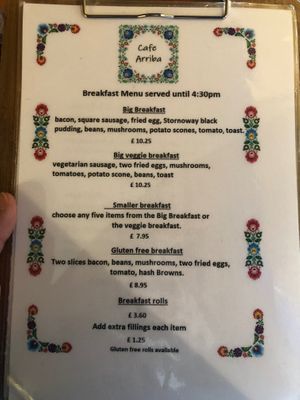  at Cafe Arriba in Isle Of Skye