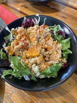 Delicious couscous salad  at Cafe Arriba in Isle Of Skye