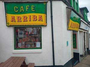 Front at Cafe Arriba in Isle Of Skye