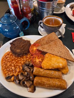 Vegan Breakfast at Cafe Arriba in Isle Of Skye