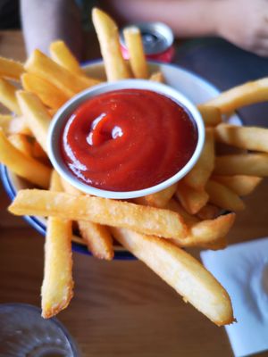 Fries at Palace Arcade in Fremantle