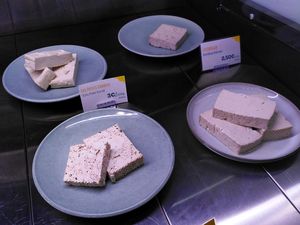Artisanal Tofu at La Bouchée Végé in Paris
