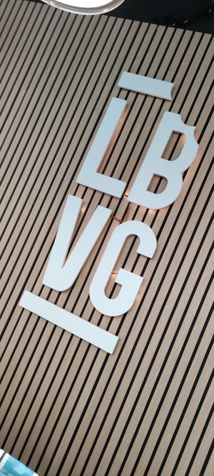 Logo at La Bouchée Végé in Paris