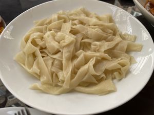Noodles  at Diyar Uyghur Food in Tashkent