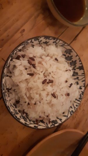 Rice at Boss Stop Restaurant in Dublin