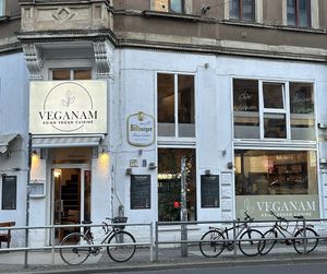 Außenansicht  at Veganam in Leipzig