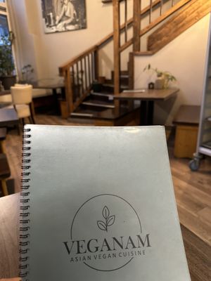 Speisekarte   at Veganam in Leipzig