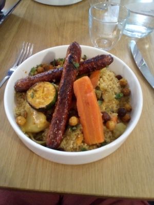 Couscous végétal at Eccwôd in Epinal