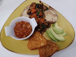 Vegan Brekkie  at The Foxy Bean in Tullamore
