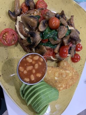 Vegan Breakfastt  at The Foxy Bean in Tullamore