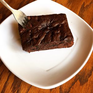 vegan blueberry brownie  at The Angry Baker - Olde Towne East in Columbus