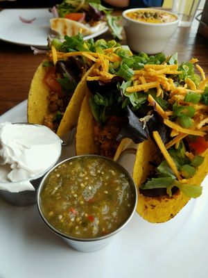 Vegan tacos  at The Angry Baker - Olde Towne East in Columbus