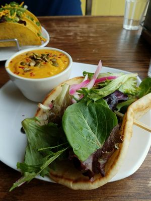 Vegan gyro at The Angry Baker - Olde Towne East in Columbus