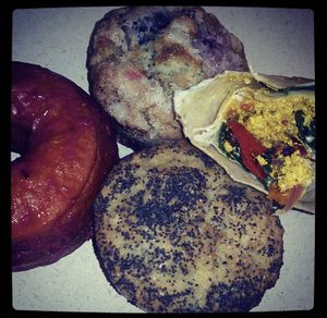 Angry Baker Vegan Donuts, muffins, tofu wrap  at The Angry Baker - Olde Towne East in Columbus