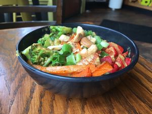 Curry Bowl at The Angry Baker - Olde Towne East in Columbus