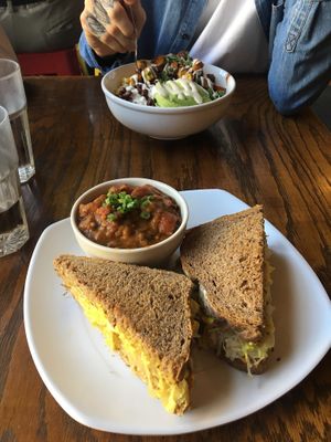 vegan Ruben ! at The Angry Baker - Olde Towne East in Columbus